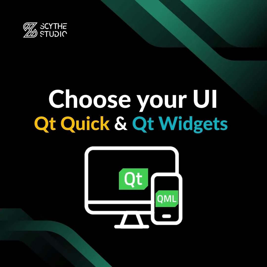 Choose your UI Qt Quick & Qt Widgets