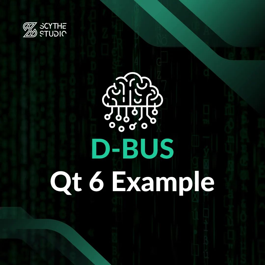 D-Bus Qt 6 Example