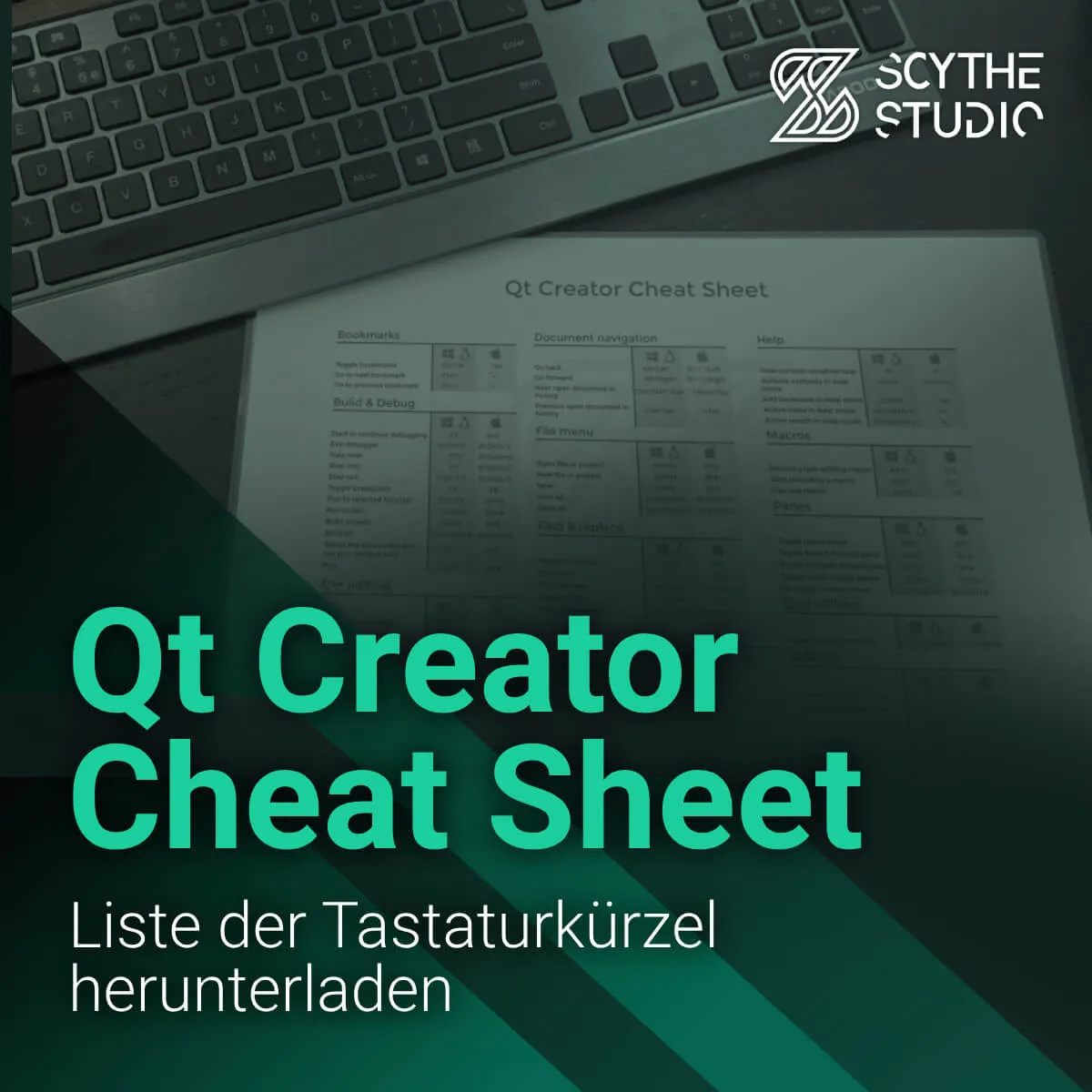 Qt Creator Cheat Sheet