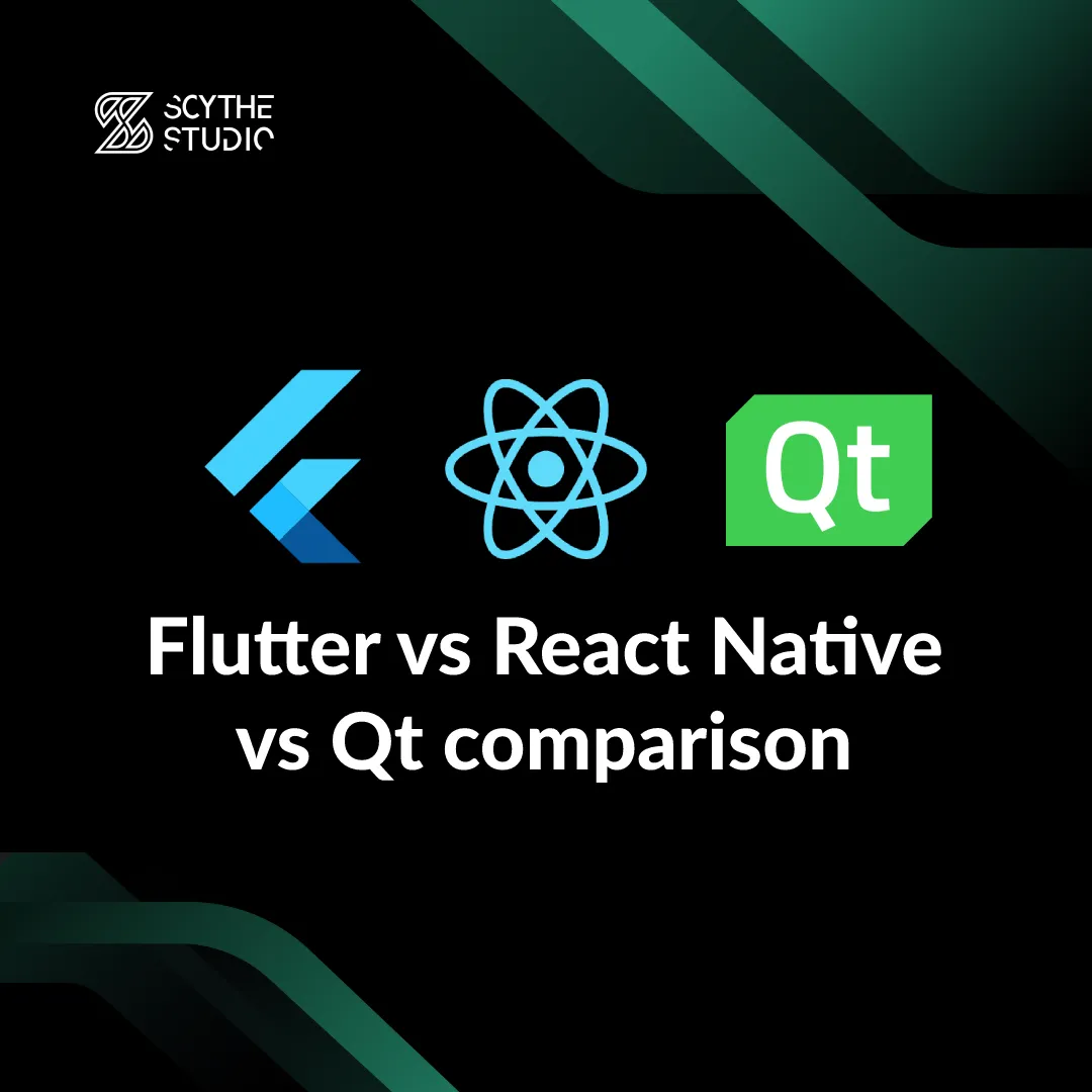 Flutter vs React Native vs Qt in 2022 main image