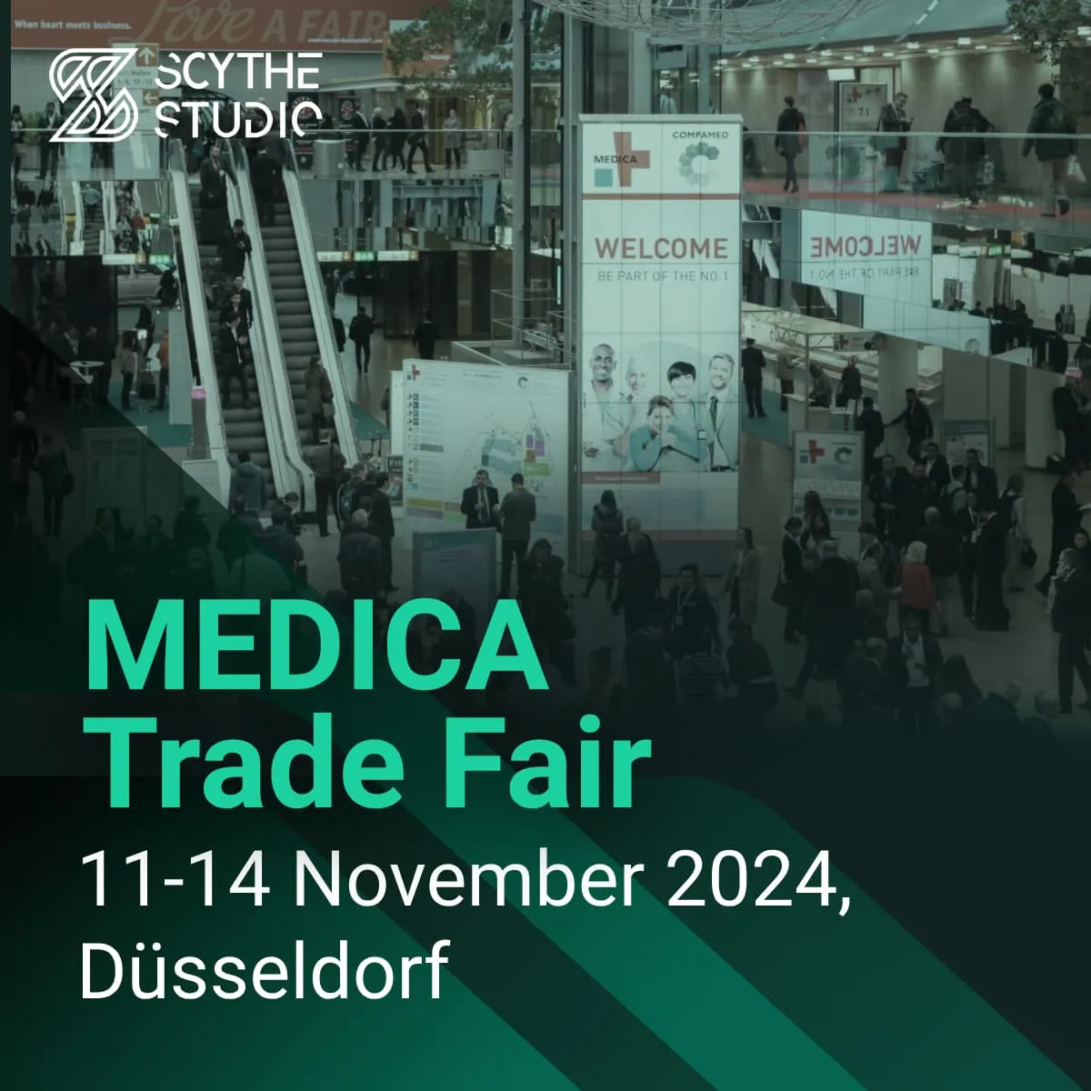 Join Scythe Studio at Medica 2024 in Düsseldorf! main image