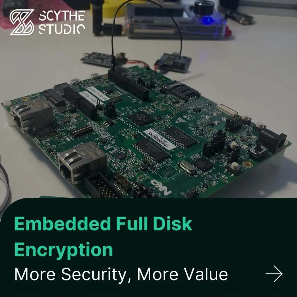 Embedded Full Disk Encryption: More Security, More Value main image